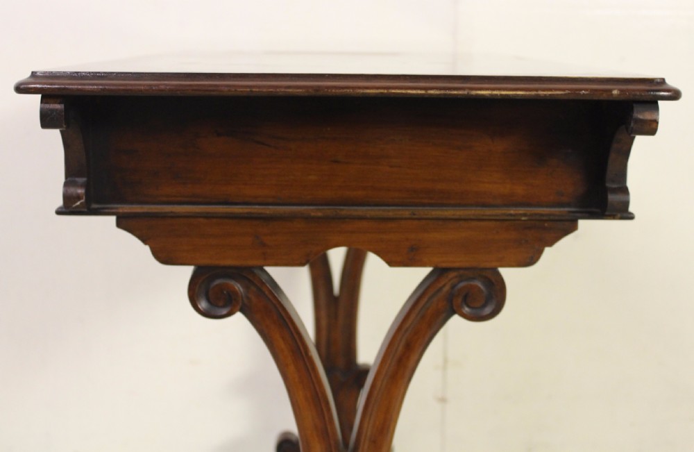 Victorian Inlaid Burr Walnut Side Table View XIII