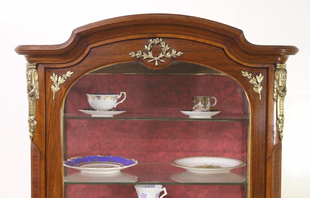 French Kingwood Marquetry Vitrine View VIII