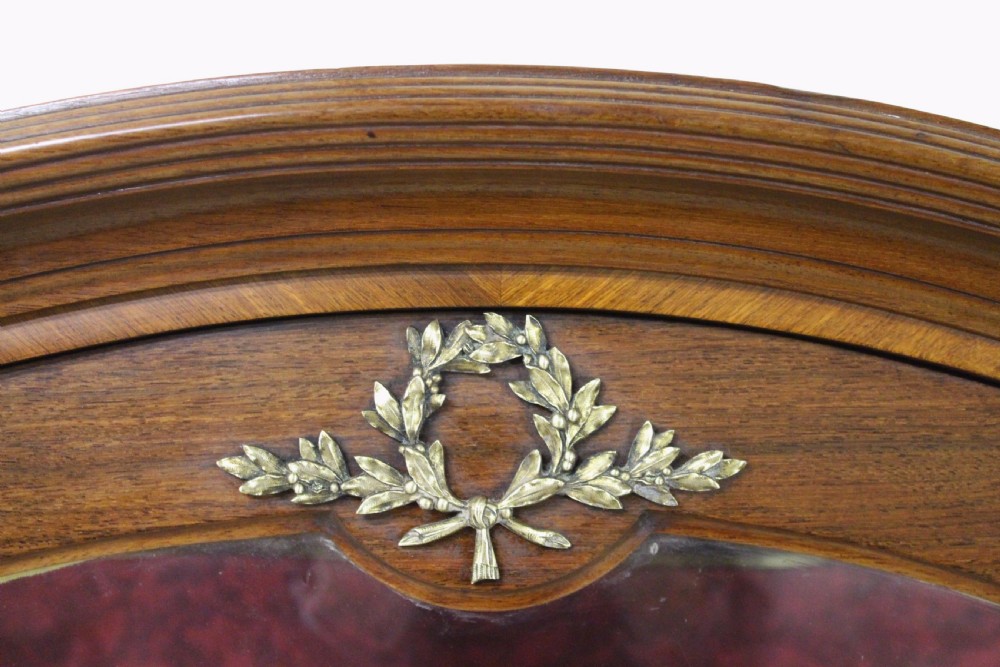 French Kingwood Marquetry Vitrine View XIII