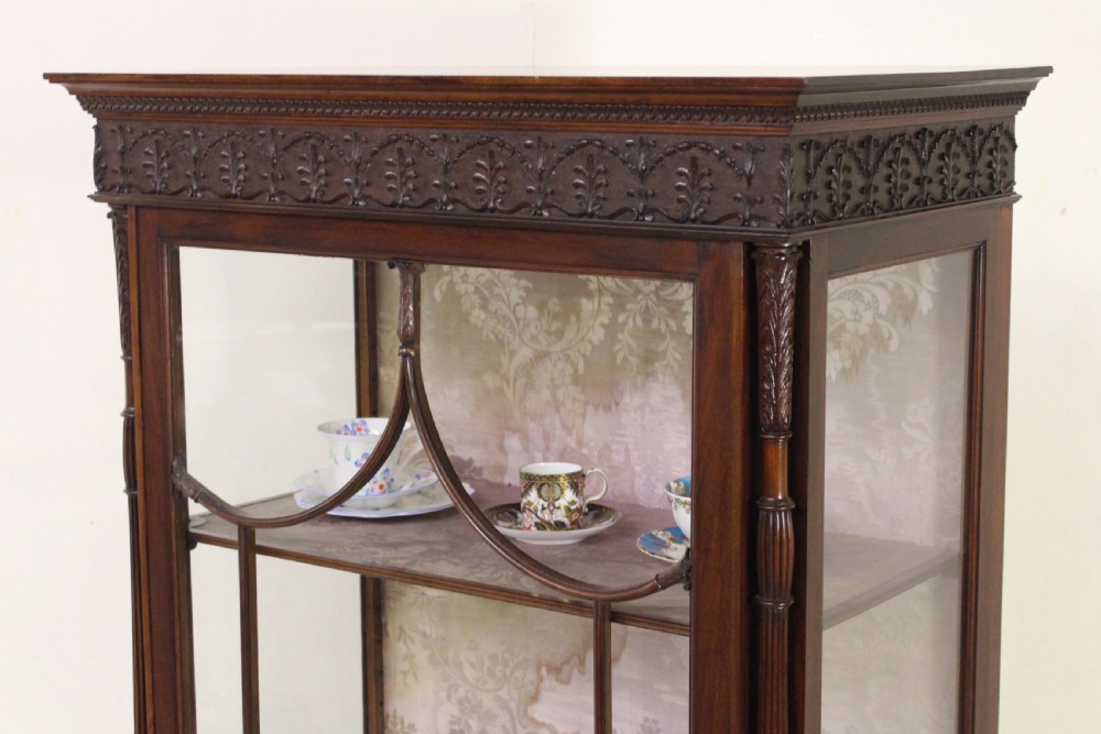Mahogany Display Cabinet View III