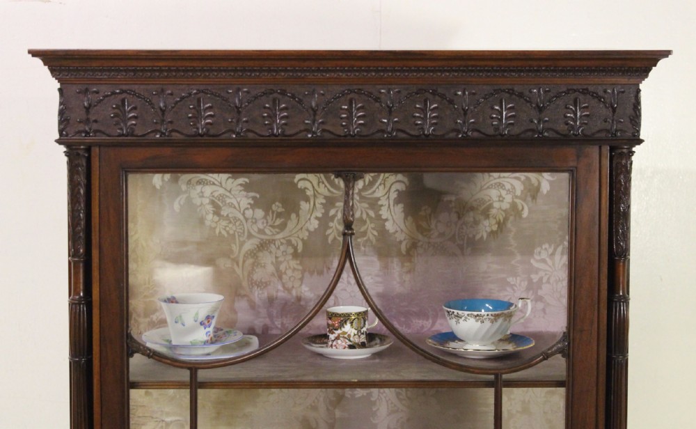 Mahogany Display Cabinet View VII