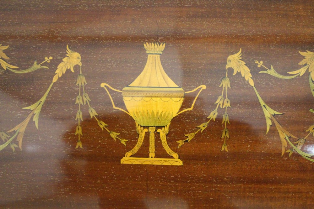 Finest Quality Inlaid Mahogany Cylinder Bureau View XXI