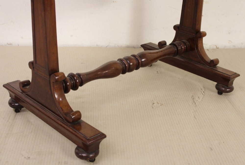 William IV Flame Mahogany Work Table View XV