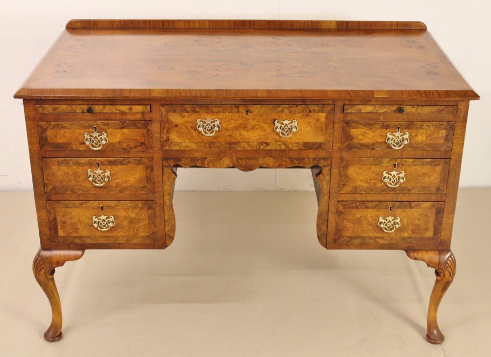 Burr Walnut Dressing Table