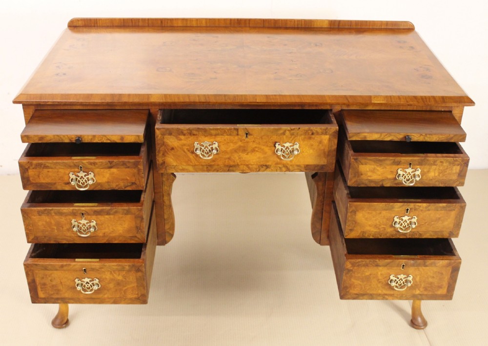 Burr Walnut Dressing Table View III