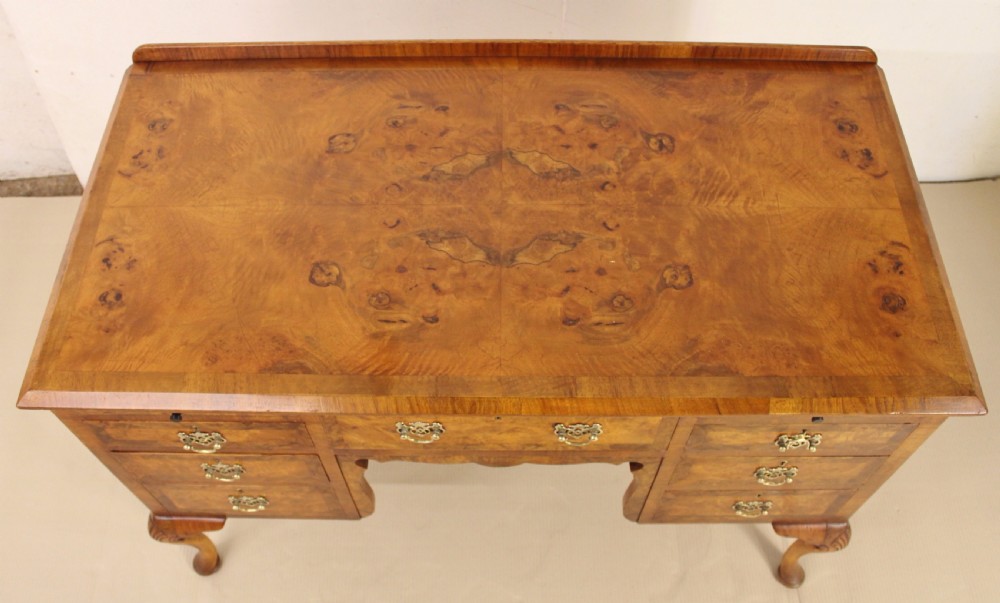 Burr Walnut Dressing Table View IV