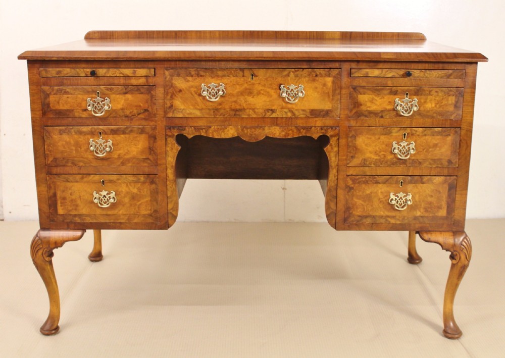 Burr Walnut Dressing Table View VI