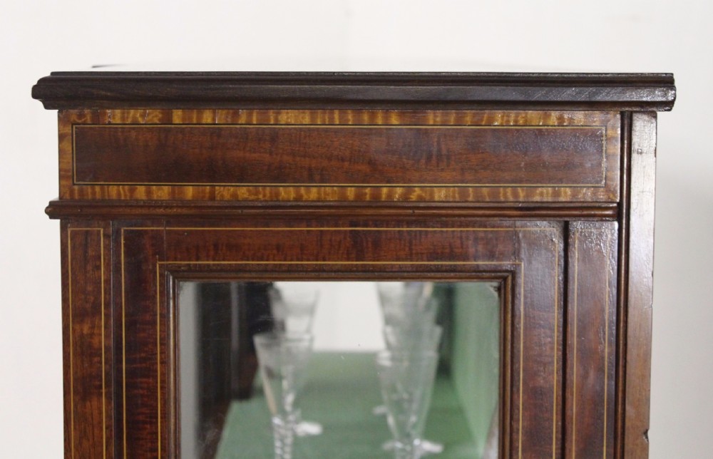 Edwards and Roberts Inlaid Mahogany Display Cabinet View XVI