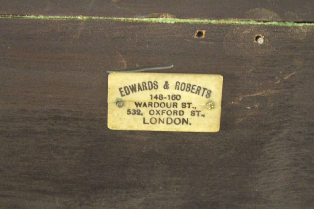 Edwards and Roberts Inlaid Mahogany Display Cabinet View XVIII