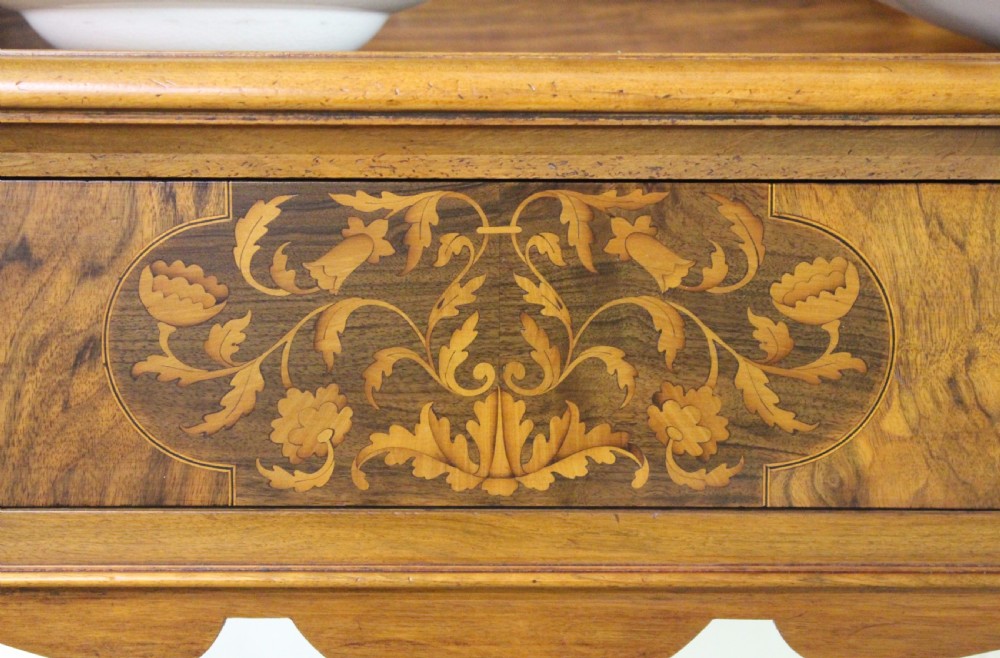 Burr Walnut and Marquetry Dresser View X