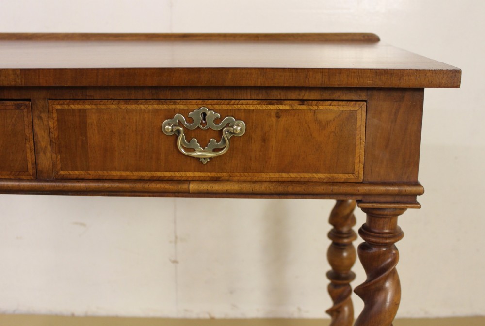 William and Mary Walnut Side Table View VIII