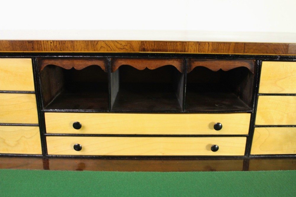 George IV Flame Mahogany Secretaire View XIV