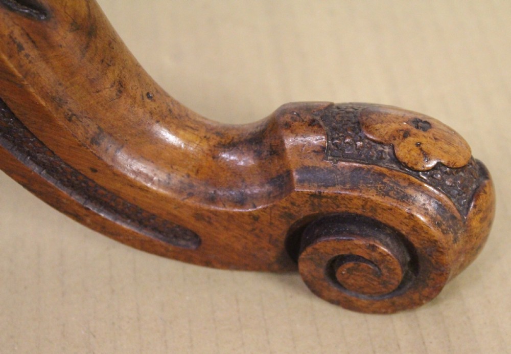 Victorian Burr Walnut Tripod Table View VIII