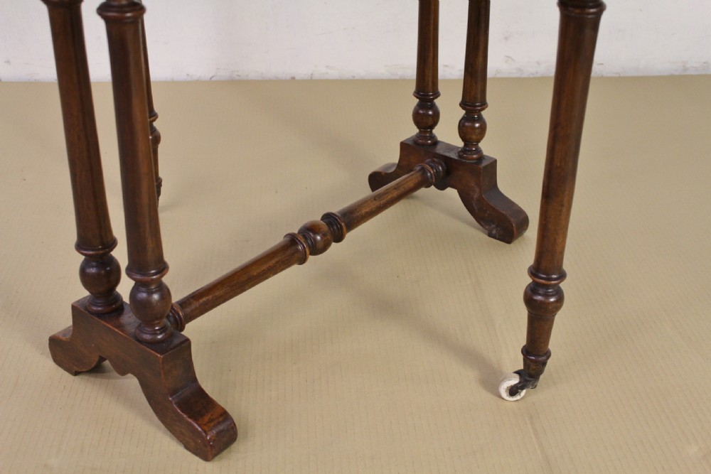 Burr Walnut Sutherland Table by James Shoolbred View IX