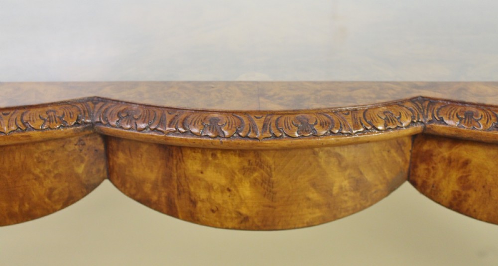 Large Sized Burr Walnut coffee Table View IV