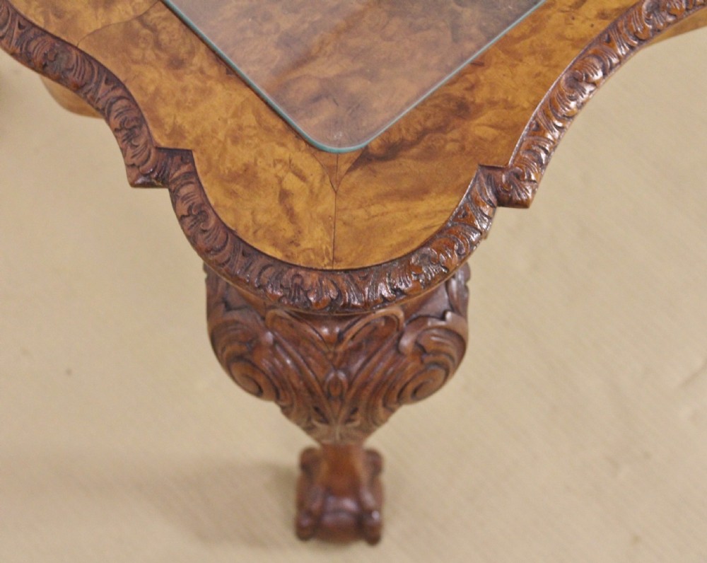 Large Sized Burr Walnut coffee Table View X
