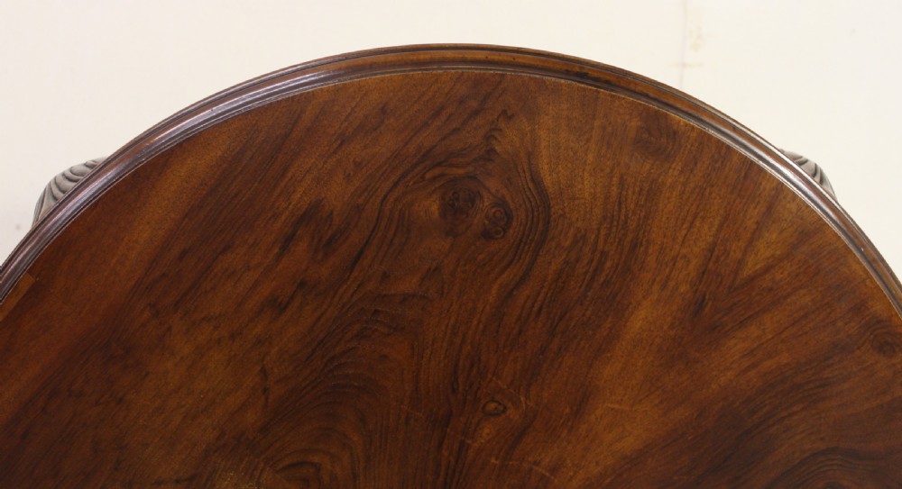 Burr Walnut Lamp Table View VI
