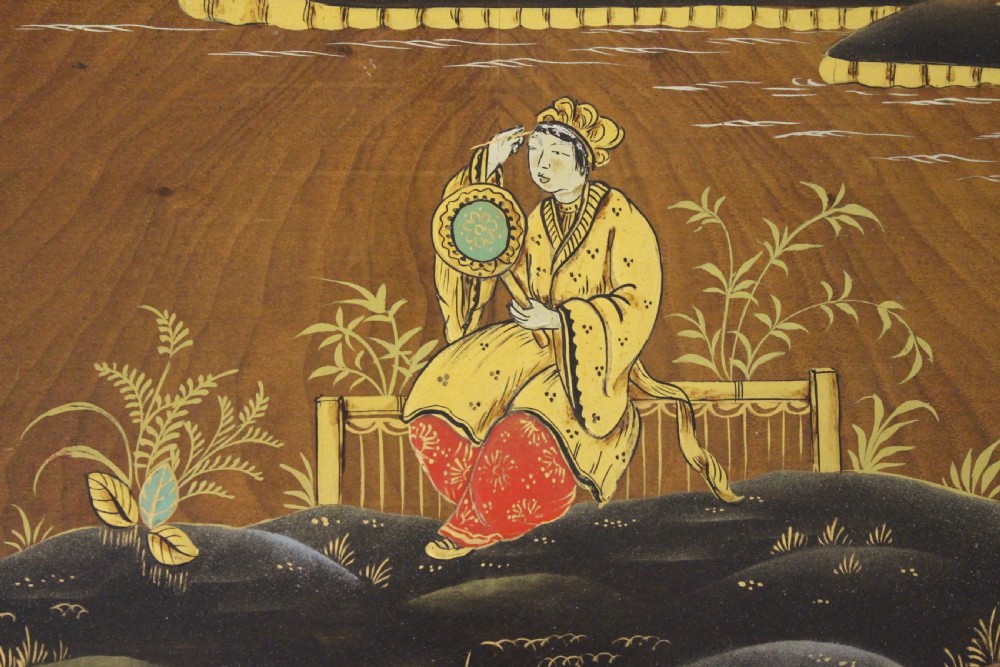 Chinoiserie Decorated Coffee Table View III