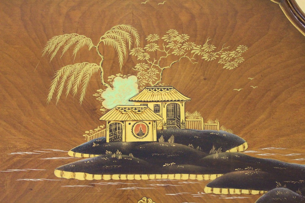 Chinoiserie Decorated Coffee Table View IV