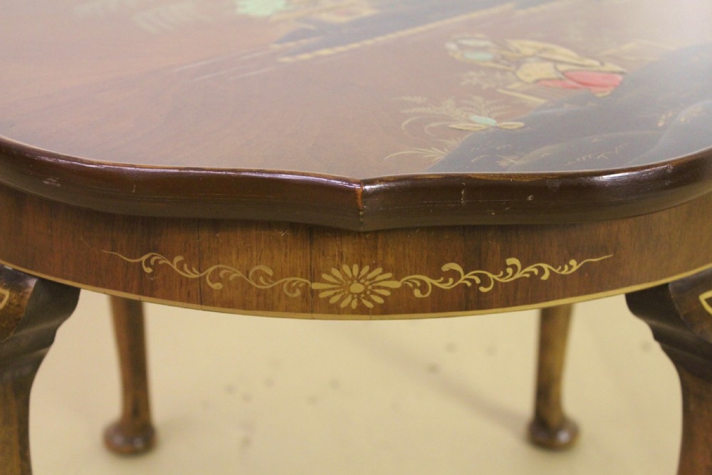 Chinoiserie Decorated Coffee Table View V