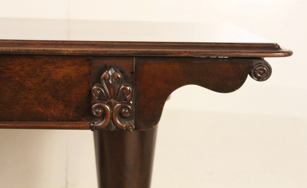 William IV Mahogany Library Table View VIII