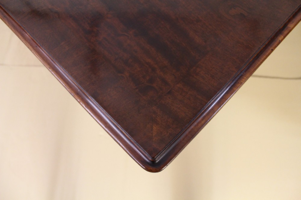 William IV Mahogany Library Table View XIV