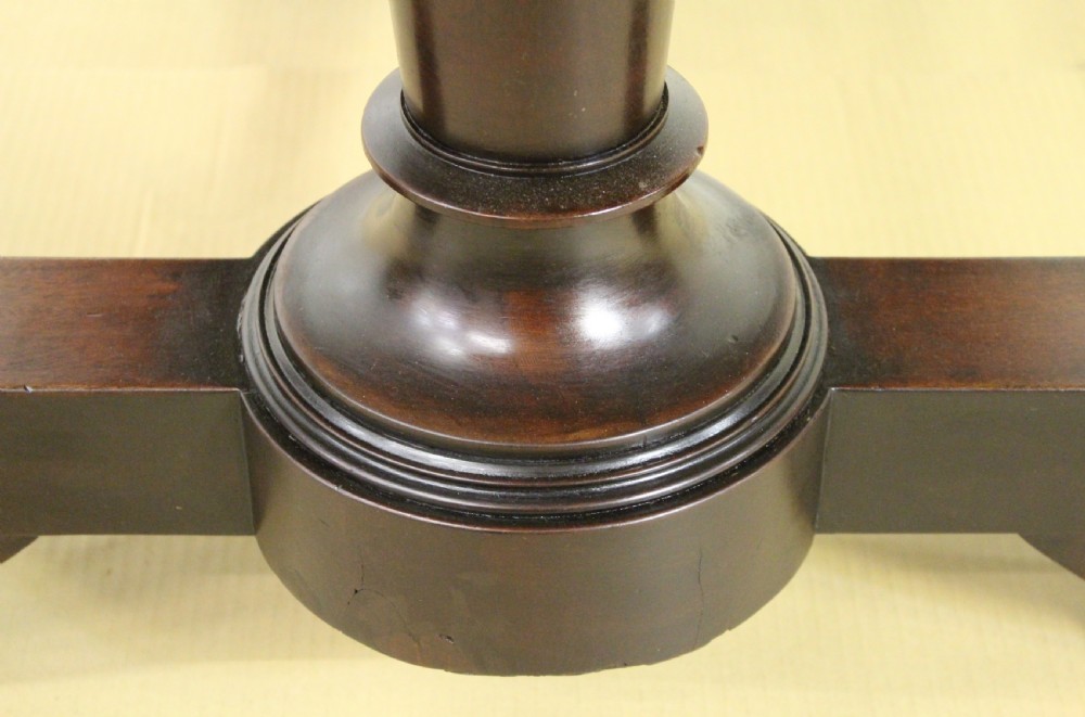 William IV Mahogany Library Table View XVIII