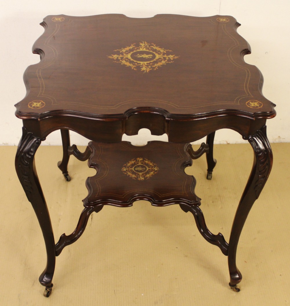Inlaid Mahogany Occasional table