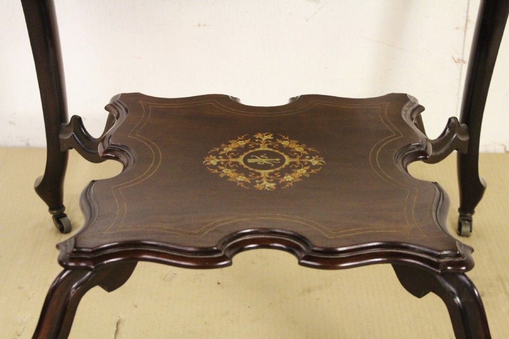 Inlaid Mahogany Occasional table View II