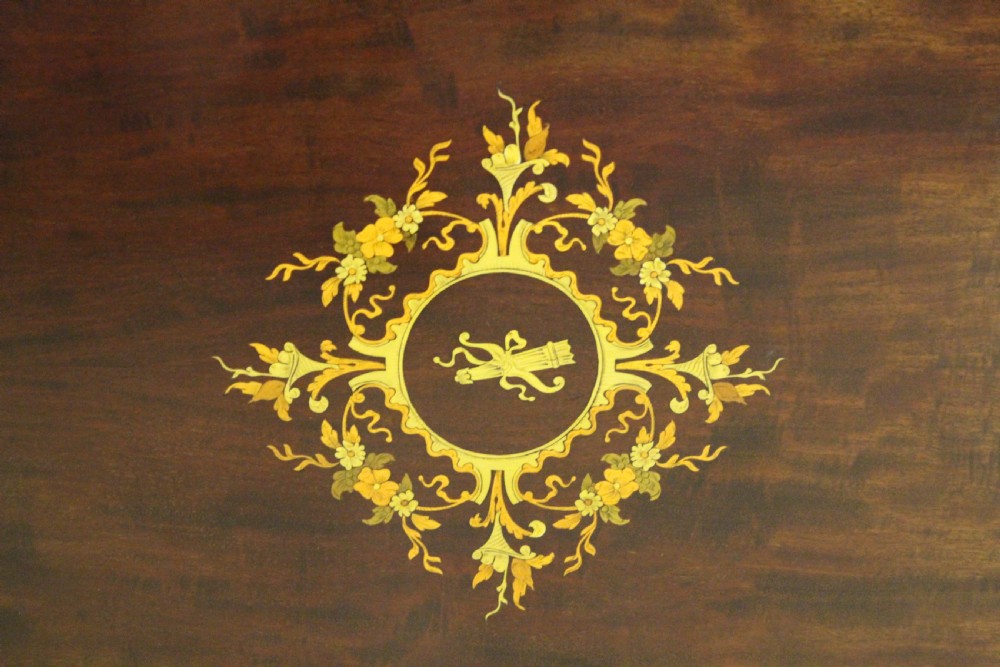 Inlaid Mahogany Occasional table View V