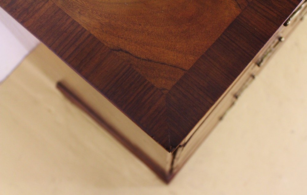 Georgian Burr Walnut Chest of Drawers View VIII