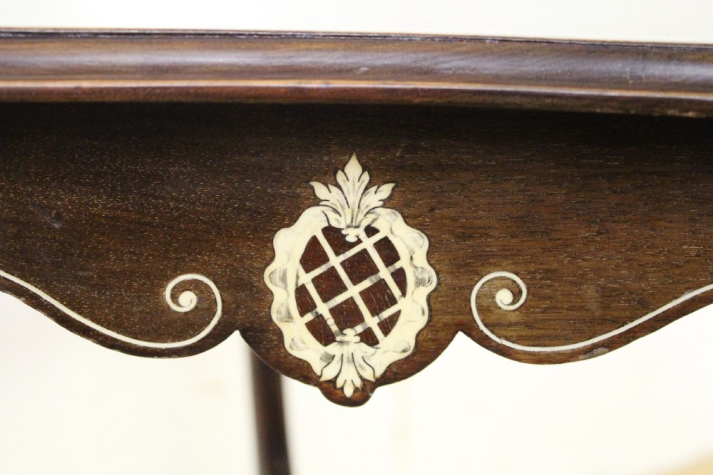 Inlaid Mahogany Occasional Table View VIII
