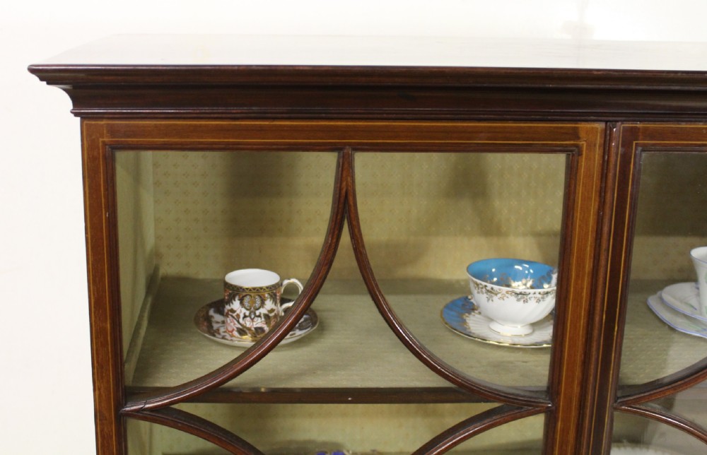 Edwardian Inlaid Mahogany Side Cabinet View IX