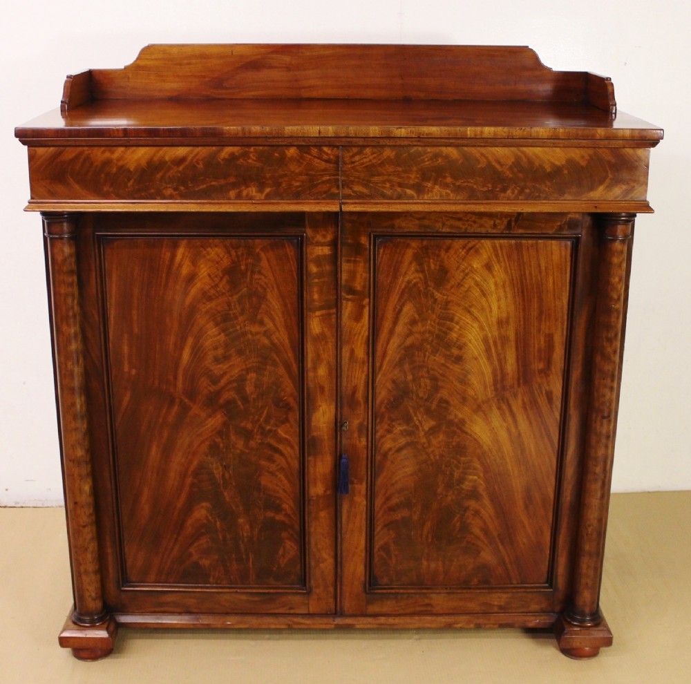 William IV Flame Mahogany Chiffonier