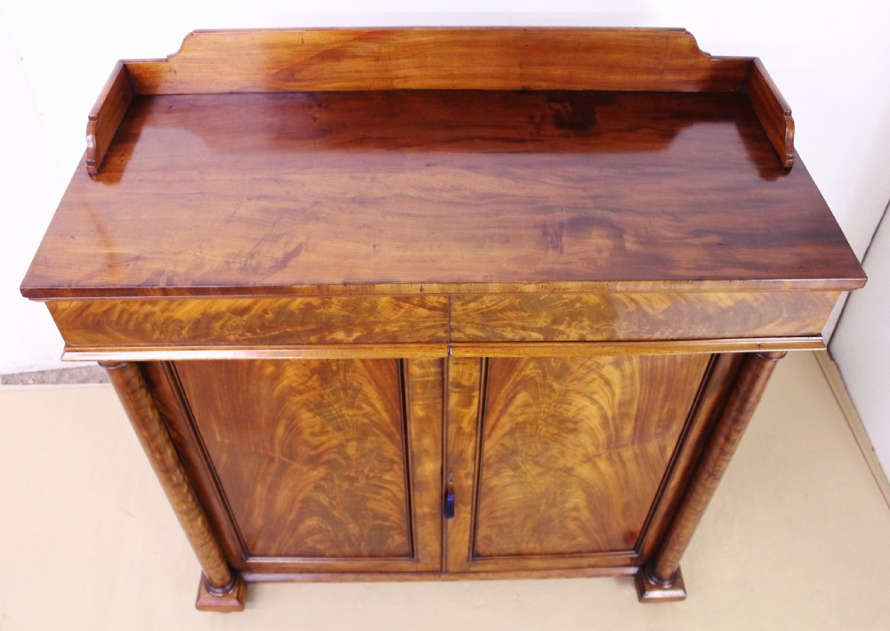 William IV Flame Mahogany Chiffonier View III