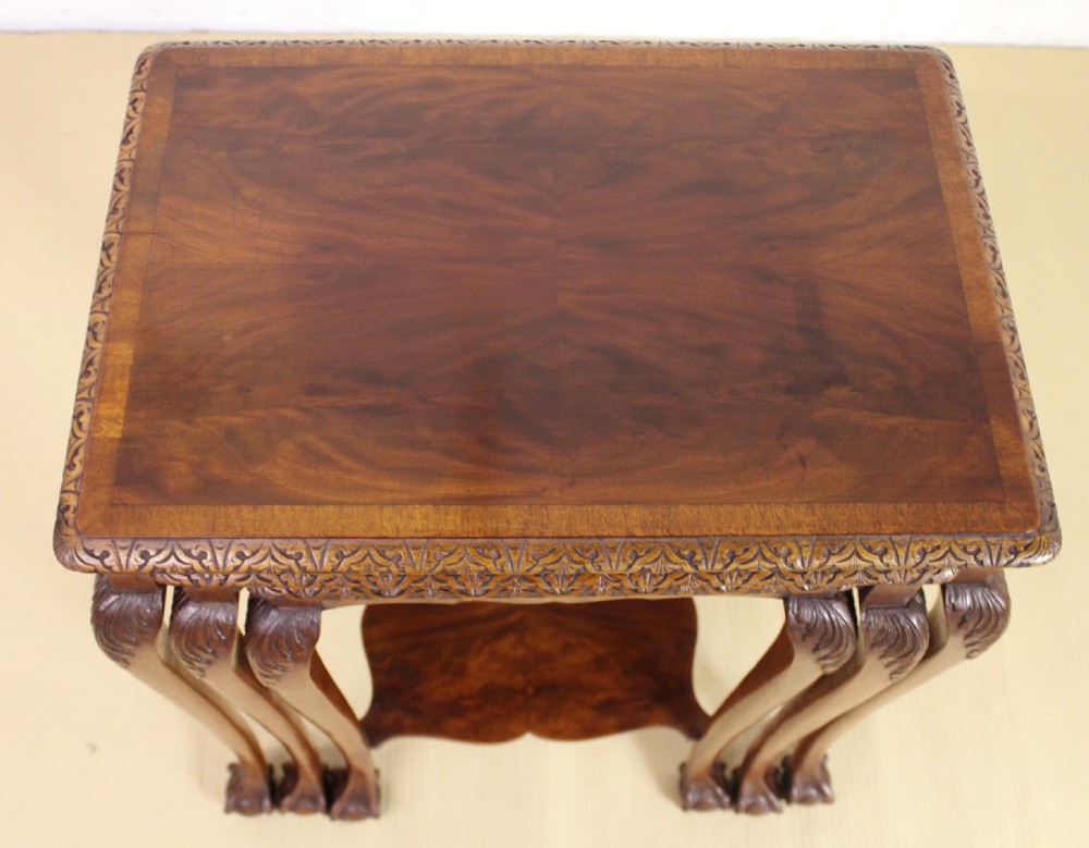Walnut Nest of Tables View VIII