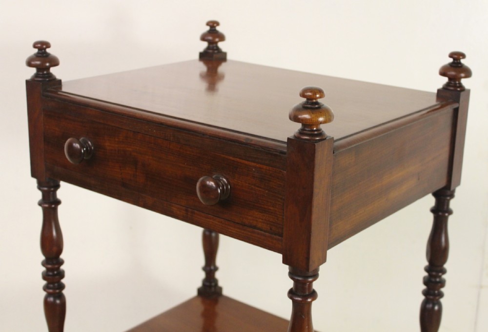 Early Victorian Mahogany Wot Not View V