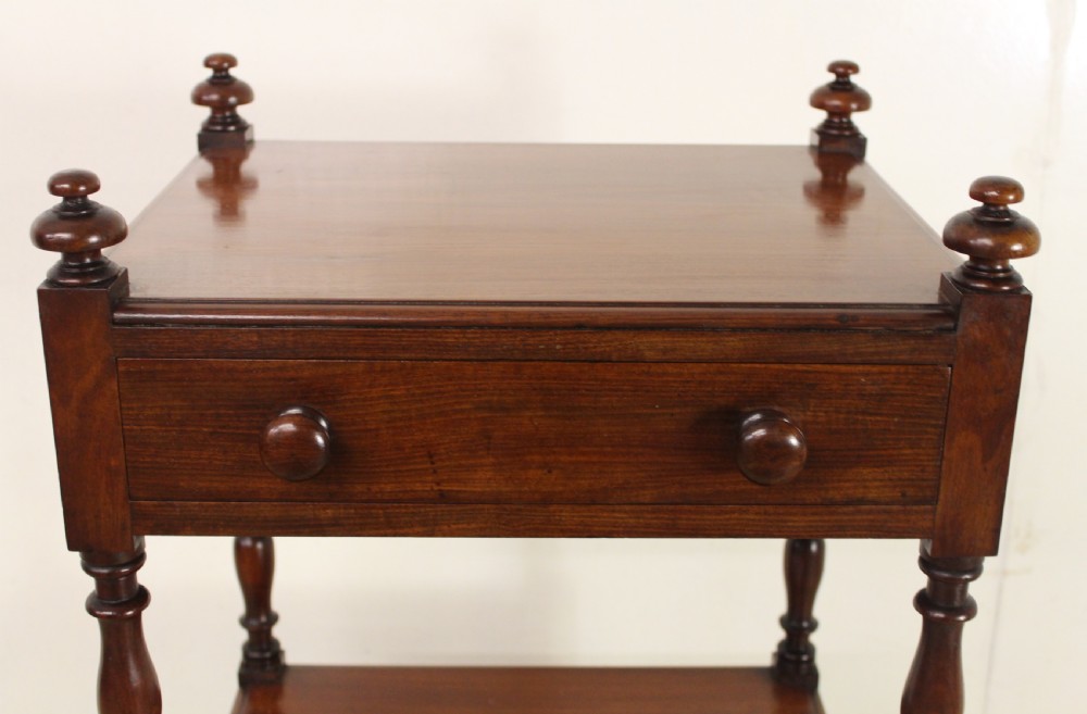 Early Victorian Mahogany Wot Not View VIII