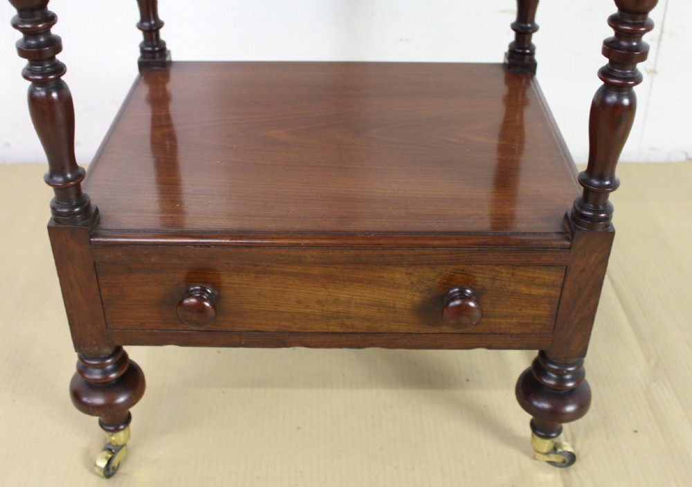 Early Victorian Mahogany Wot Not View X
