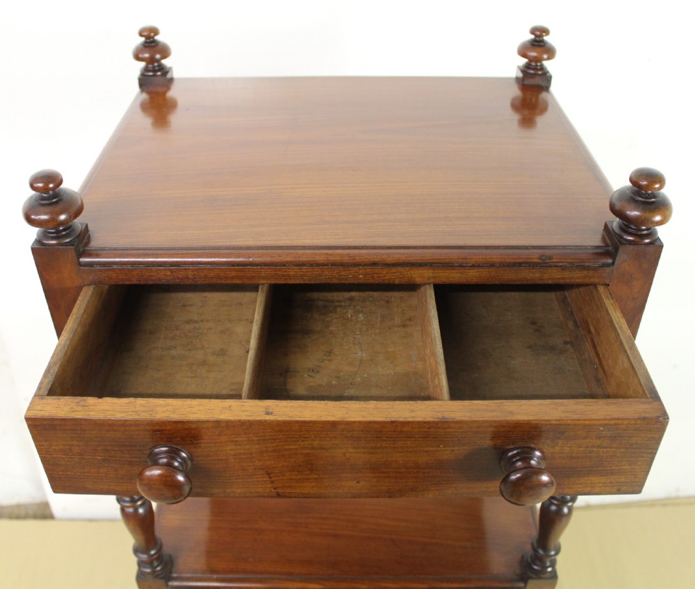 Early Victorian Mahogany Wot Not View XII