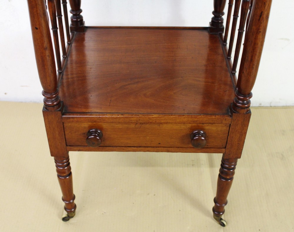 Victorian Mahogany Wot Not View VII