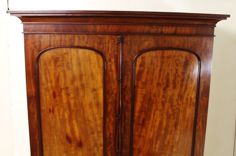 Victorian Mahogany Wardrobe View VI
