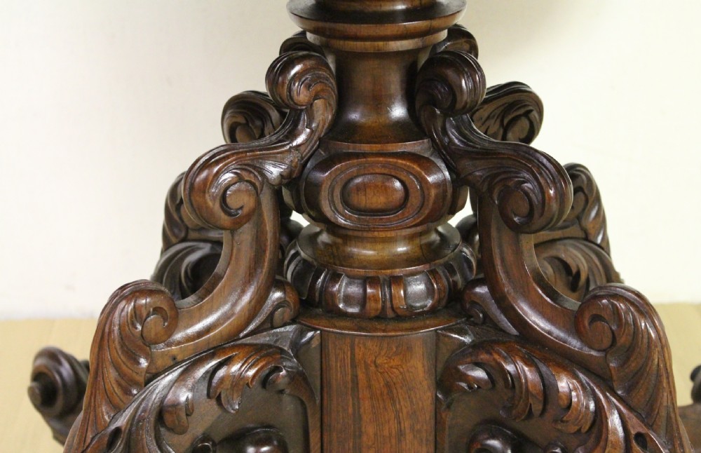 Superb Rosewood Sofa Table View IX