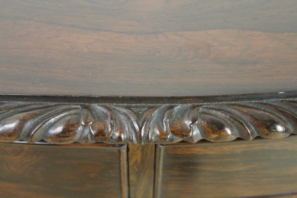 Superb Rosewood Sofa Table View XIII