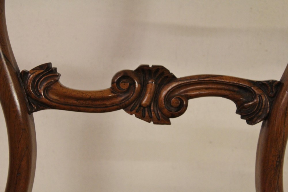Set of 6 Victorian Rosewood Chairs View IX