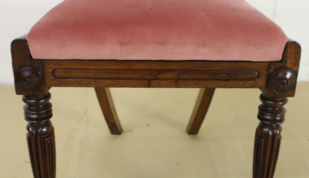 Set of 6 Victorian Rosewood Chairs View XII