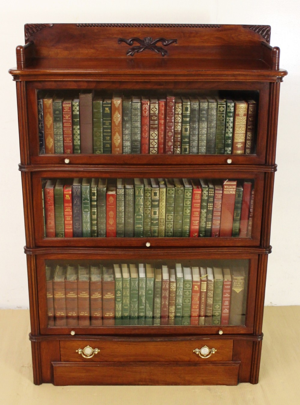 Mahogany Globe Wernicke Bookcase