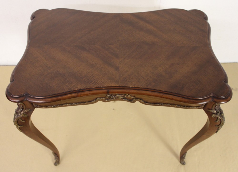 French Mahogany Occasional Table View VI