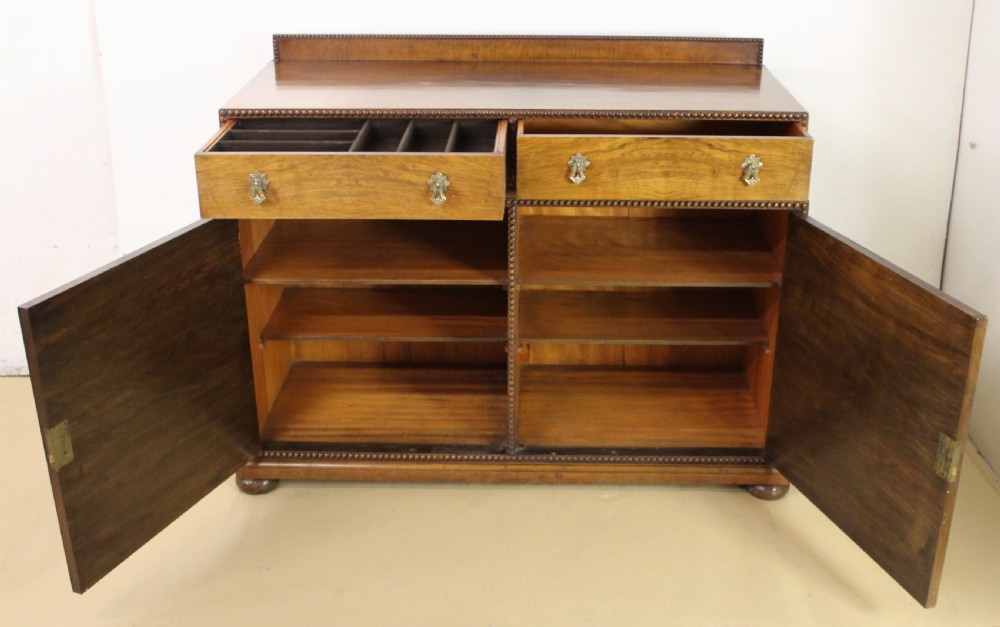 Burr Walnut Sideboard View IV