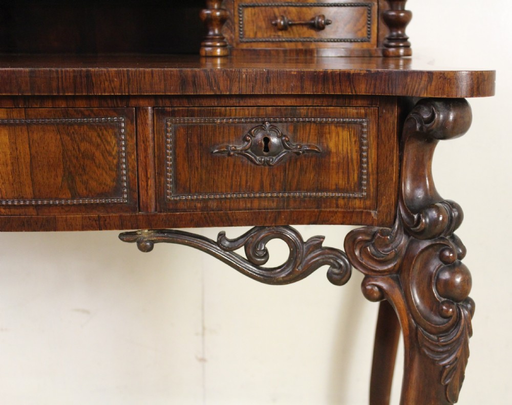 French Rosewood Bonheur Du Jour View IV